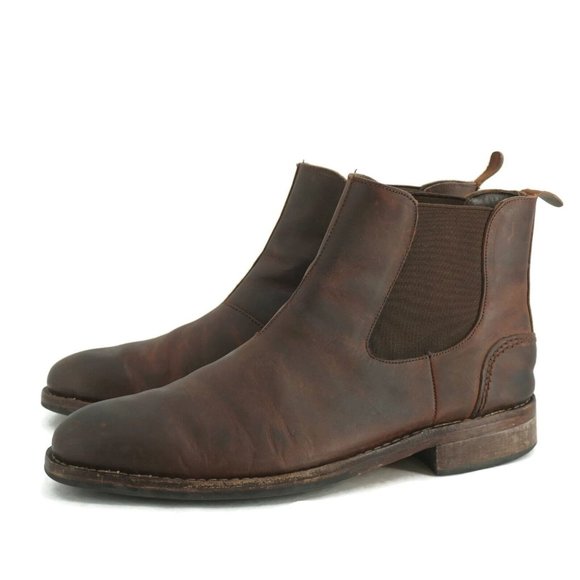 Wolverine 1000 Mile Mens Montague Chelsea Boots Size 9.5 D Brown Leather W05452 - Picture 1 of 10